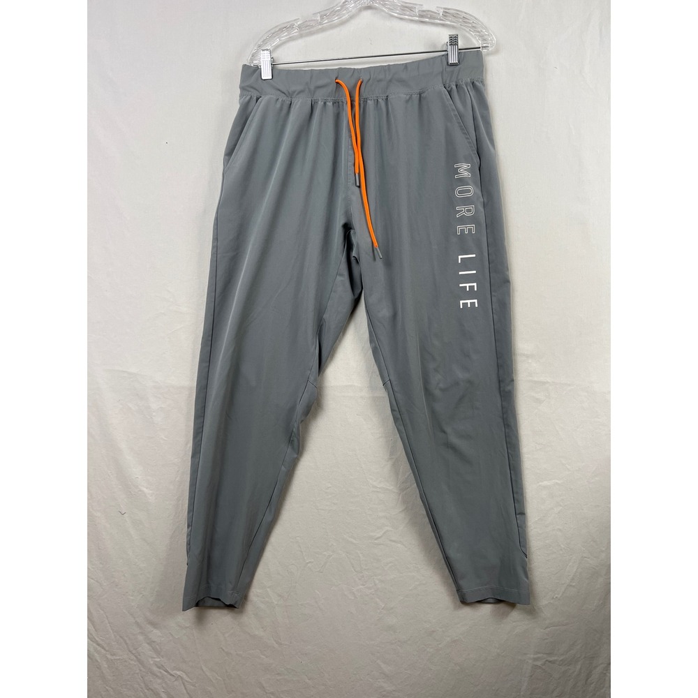 Orangetheory Revive Jogger Mens Large Grey More Life Graphic Activewear Pants